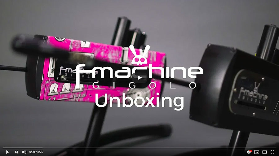 F-machine Gigolo Unboxing